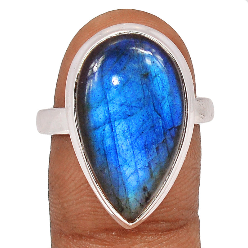 Blue Fire Labradorite Ring - BFLR1486