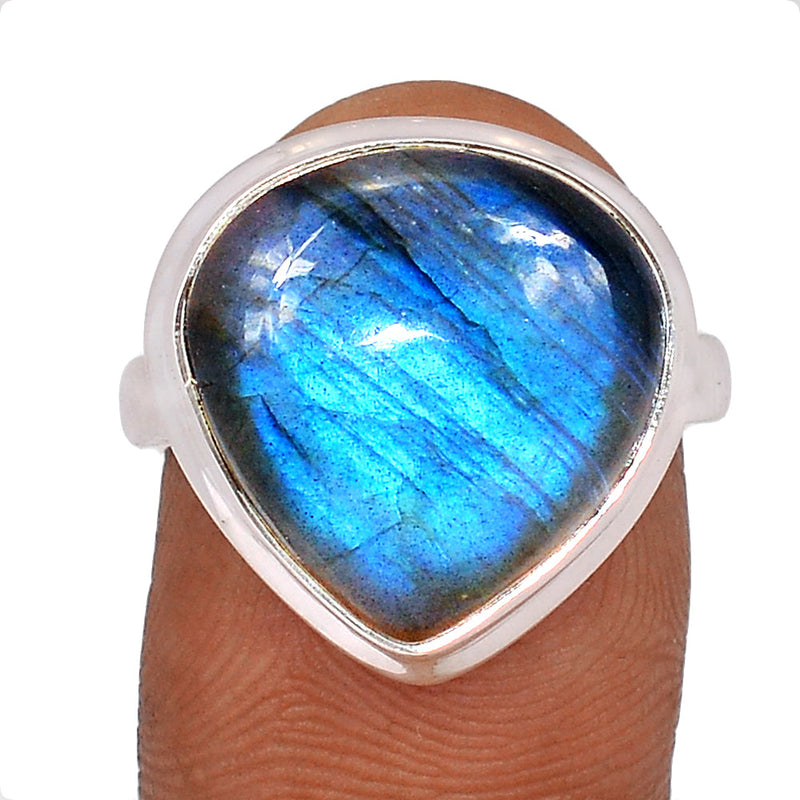 Blue Fire Labradorite Ring - BFLR1492