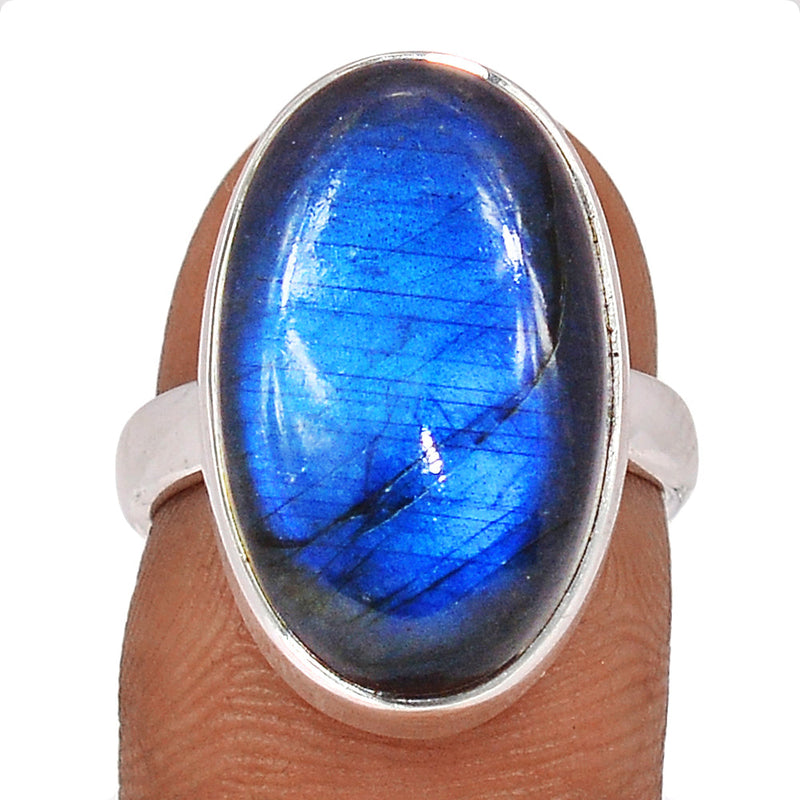 Blue Fire Labradorite Ring - BFLR1497