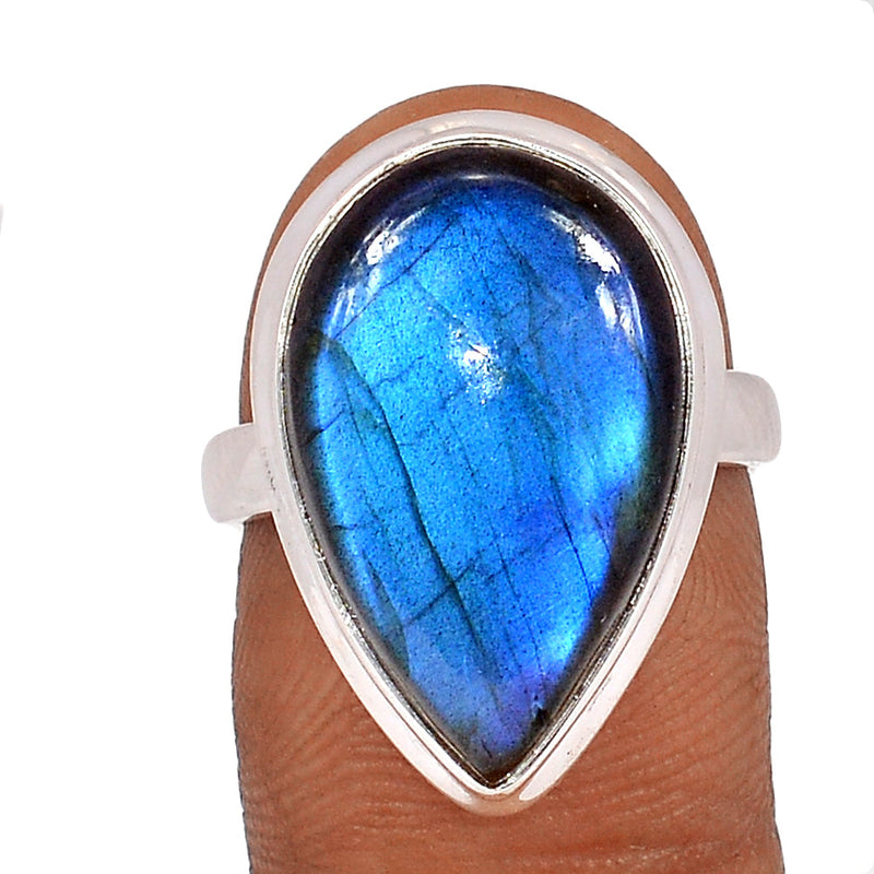 Blue Fire Labradorite Ring - BFLR1502