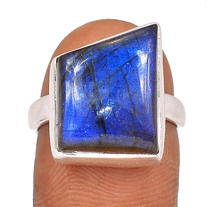 Blue Fire Labradorite Ring - BFLR1503