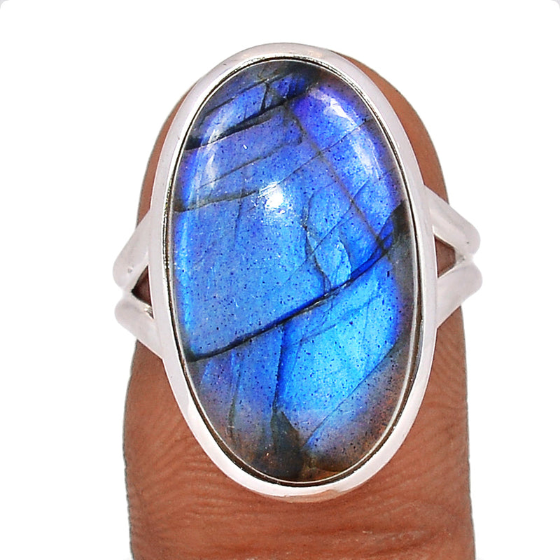 Blue Fire Labradorite Ring - BFLR1517