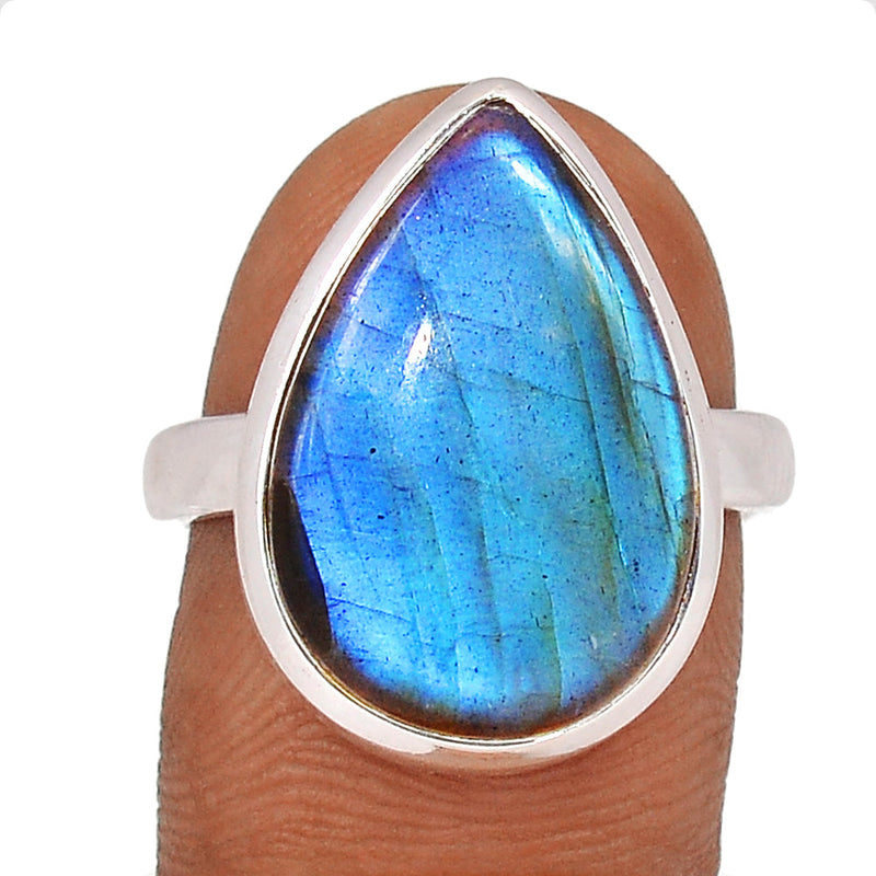 Blue Fire Labradorite Ring - BFLR1519