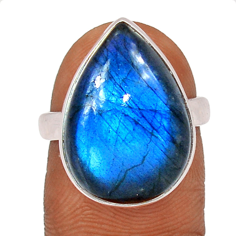 Blue Fire Labradorite Ring - BFLR1521