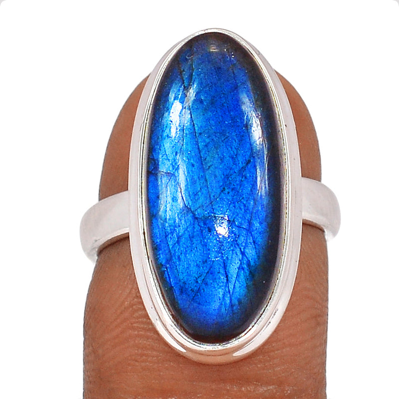 Blue Fire Labradorite Ring - BFLR1529