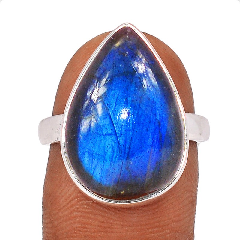 Blue Fire Labradorite Ring - BFLR1562