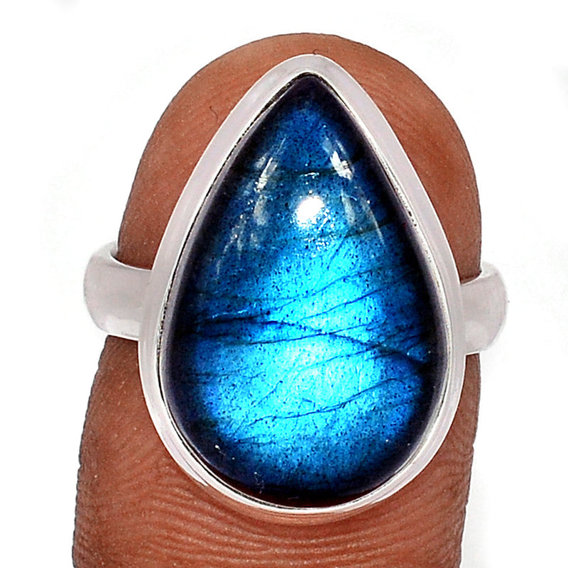 Blue Fire Labradorite Ring - BFLR1569