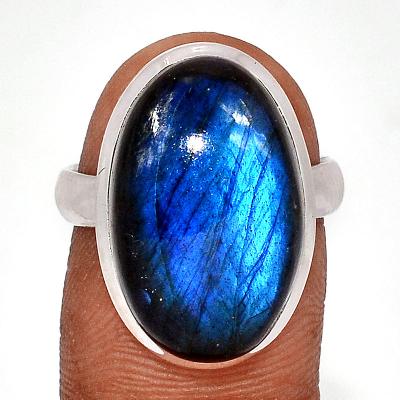 Blue Fire Labradorite Ring - BFLR1575