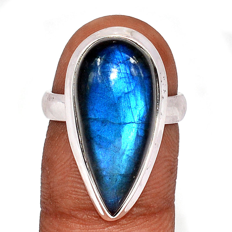 Blue Fire Labradorite Ring - BFLR1581