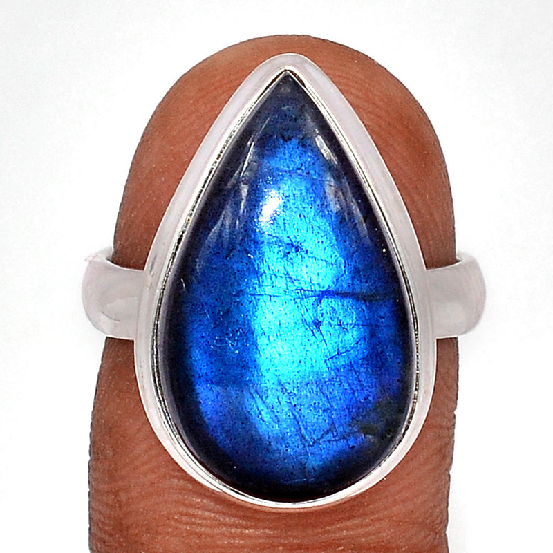 Blue Fire Labradorite Ring - BFLR1596