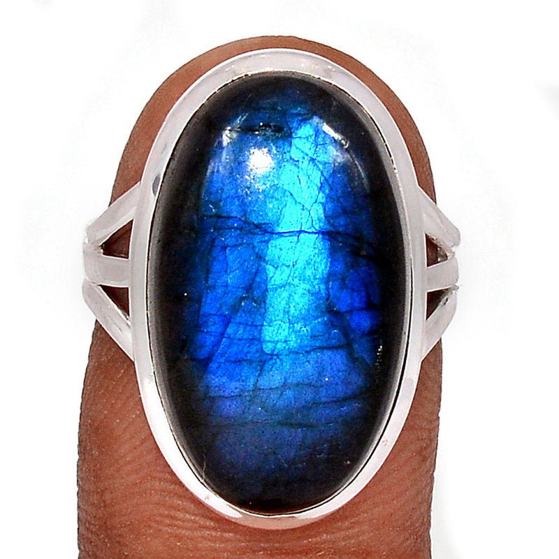 Blue Fire Labradorite Ring - BFLR1626