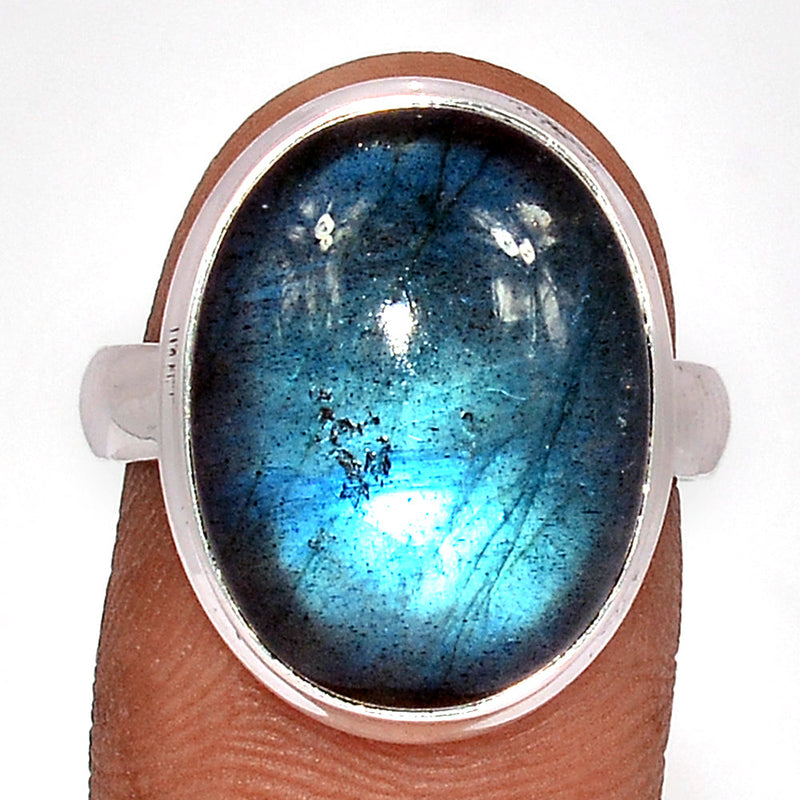 Blue Fire Labradorite Ring - BFLR1628