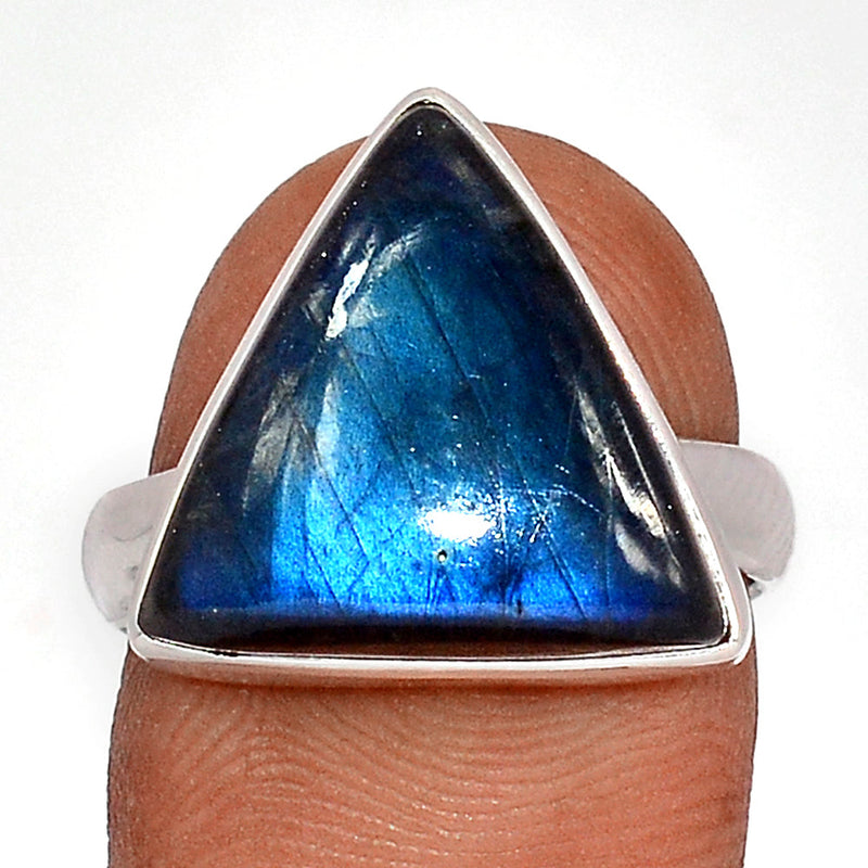 Blue Fire Labradorite Ring - BFLR1638