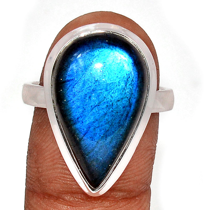 Blue Fire Labradorite Ring - BFLR1656