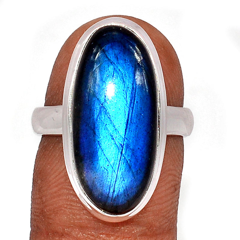 Blue Fire Labradorite Ring - BFLR1662