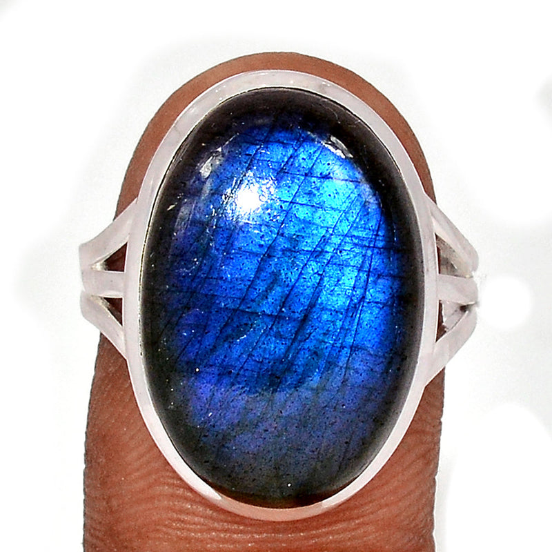 Blue Fire Labradorite Ring - BFLR1669