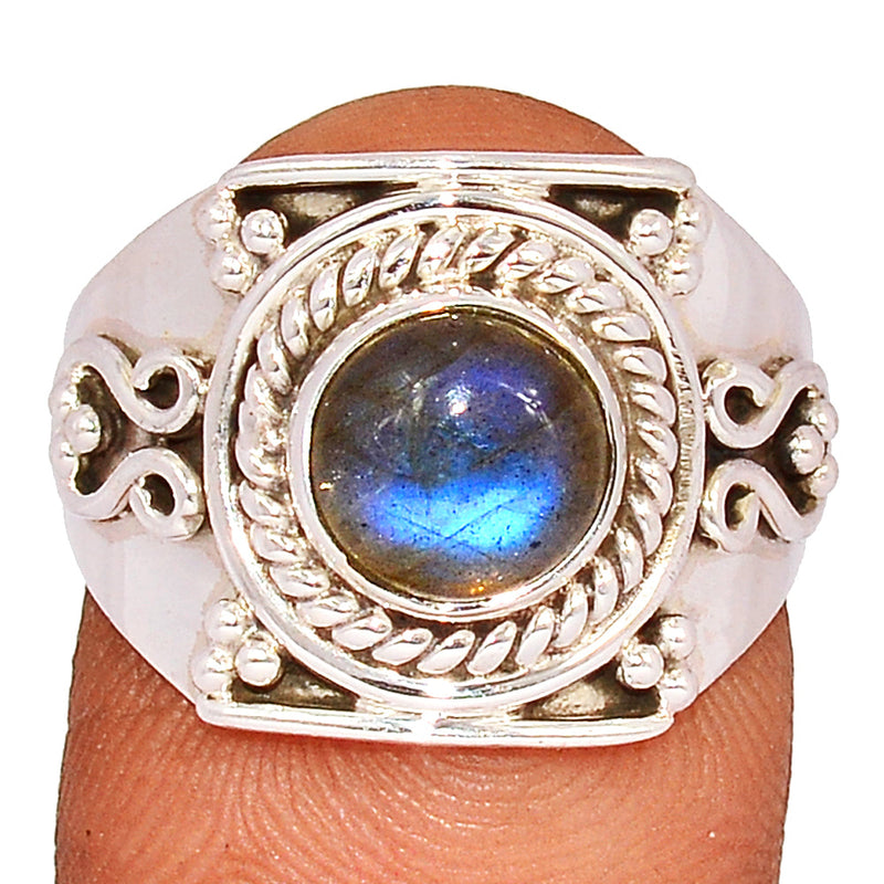 Fine Filigree - Blue Fire Labradorite Ring - BFLR1757