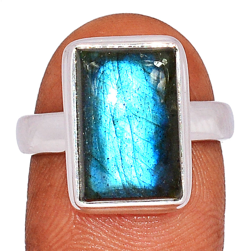 Blue Fire Labradorite Ring - BFLR1785