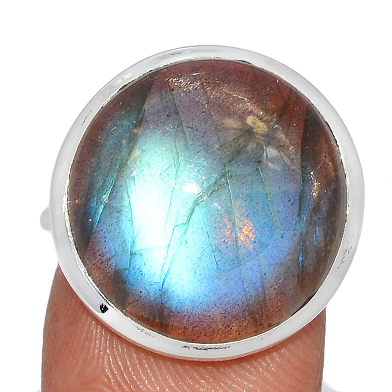 Blue Fire Labradorite Ring - BFLR1805