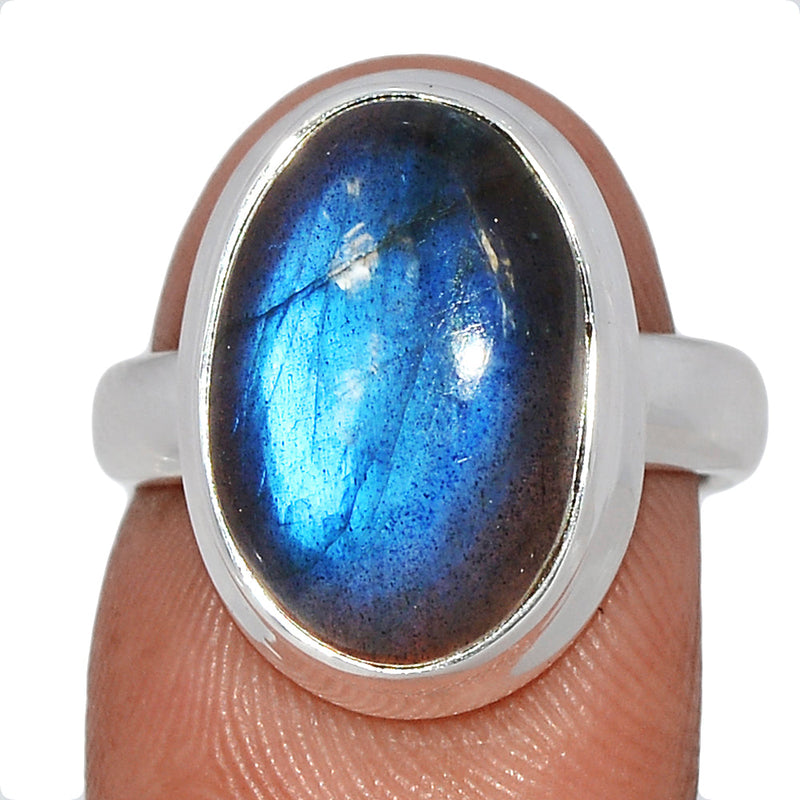 Blue Fire Labradorite Ring - BFLR1808