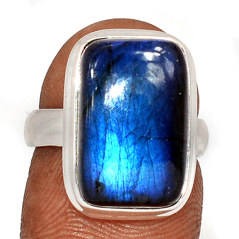 Blue Fire Labradorite Ring - BFLR1813