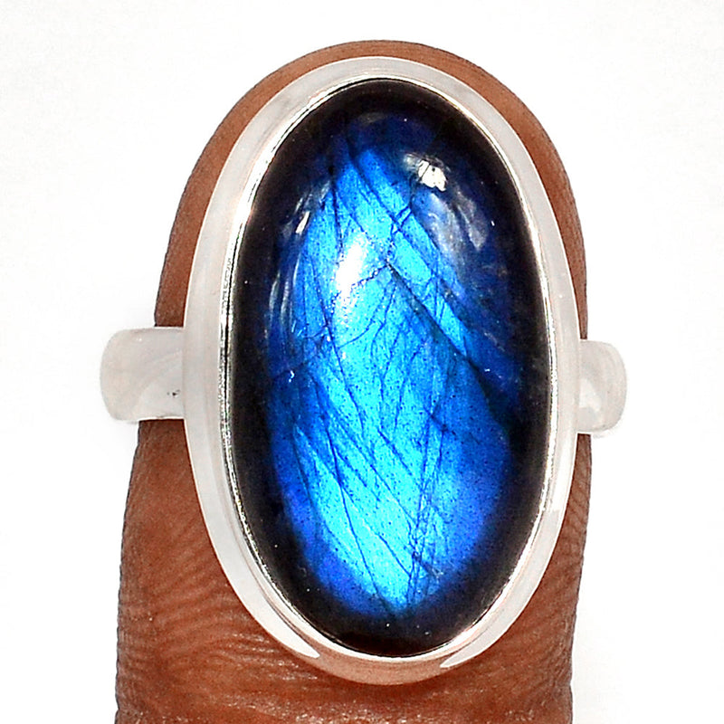 Blue Fire Labradorite Ring - BFLR1814