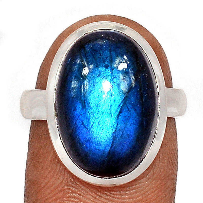 Blue Fire Labradorite Ring - BFLR1819