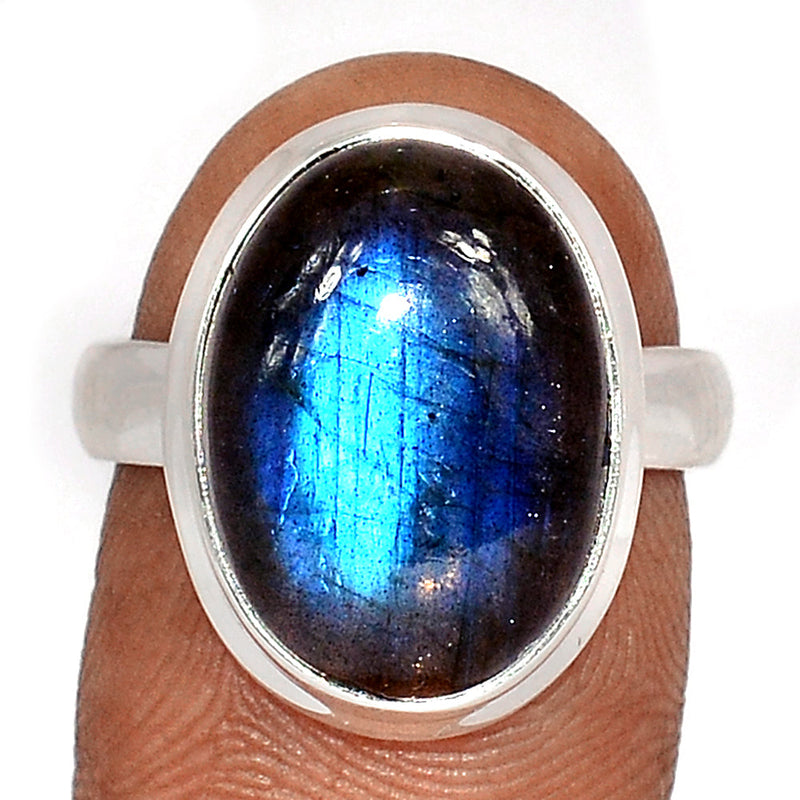 Blue Fire Labradorite Ring - BFLR1824