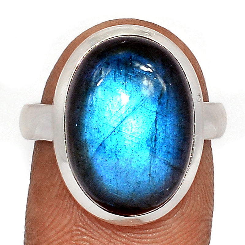 Blue Fire Labradorite Ring - BFLR1826