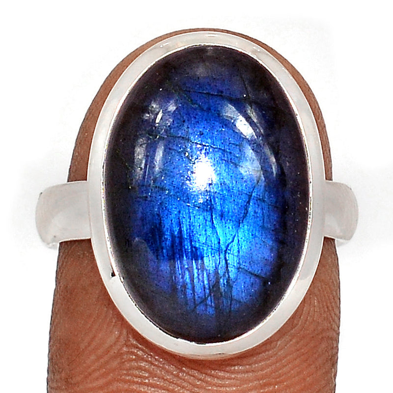 Blue Fire Labradorite Ring - BFLR1827