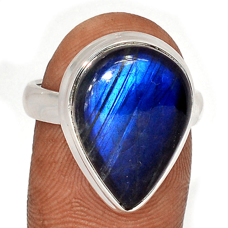 Blue Fire Labradorite Ring - BFLR1831