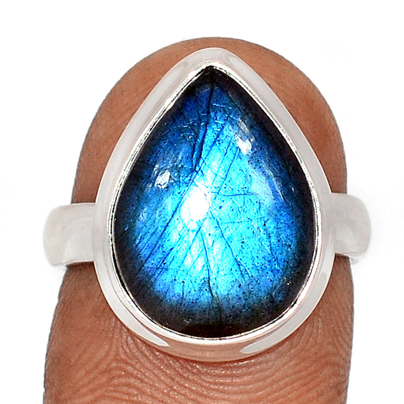 Blue Fire Labradorite Ring - BFLR1839