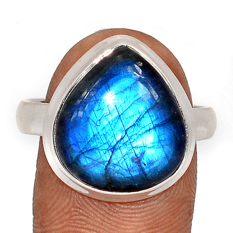 Blue Fire Labradorite Ring - BFLR1841