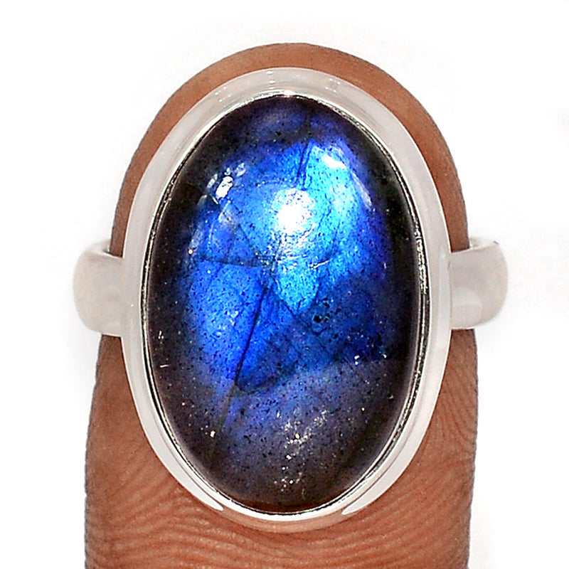 Blue Fire Labradorite Ring - BFLR1842