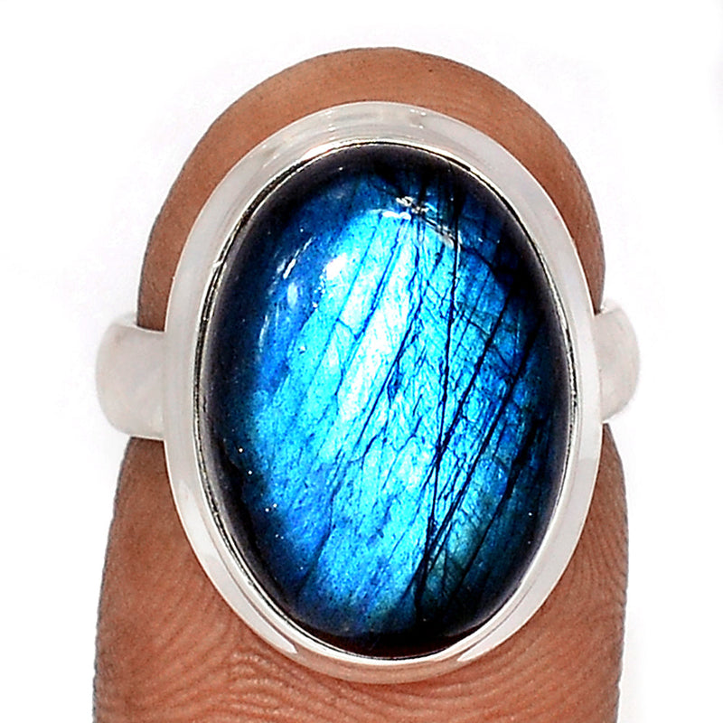 Blue Fire Labradorite Ring - BFLR1844