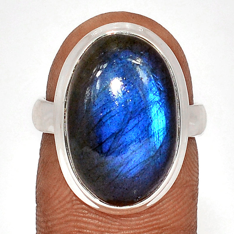 Blue Fire Labradorite Ring - BFLR1845