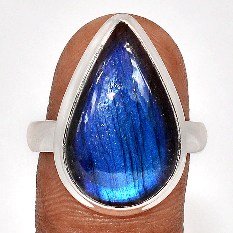 Blue Fire Labradorite Ring - BFLR1847