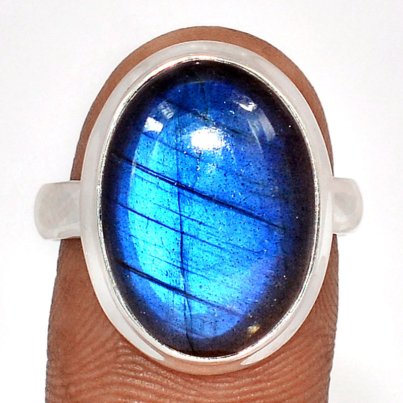 Blue Fire Labradorite Ring - BFLR1851