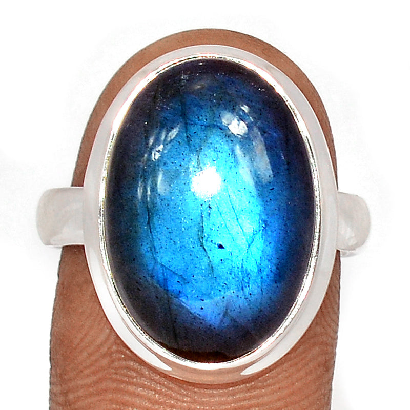 Blue Fire Labradorite Ring - BFLR1853