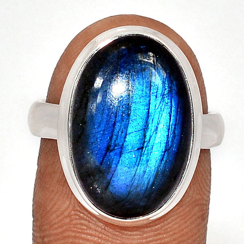 Blue Fire Labradorite Ring - BFLR1857