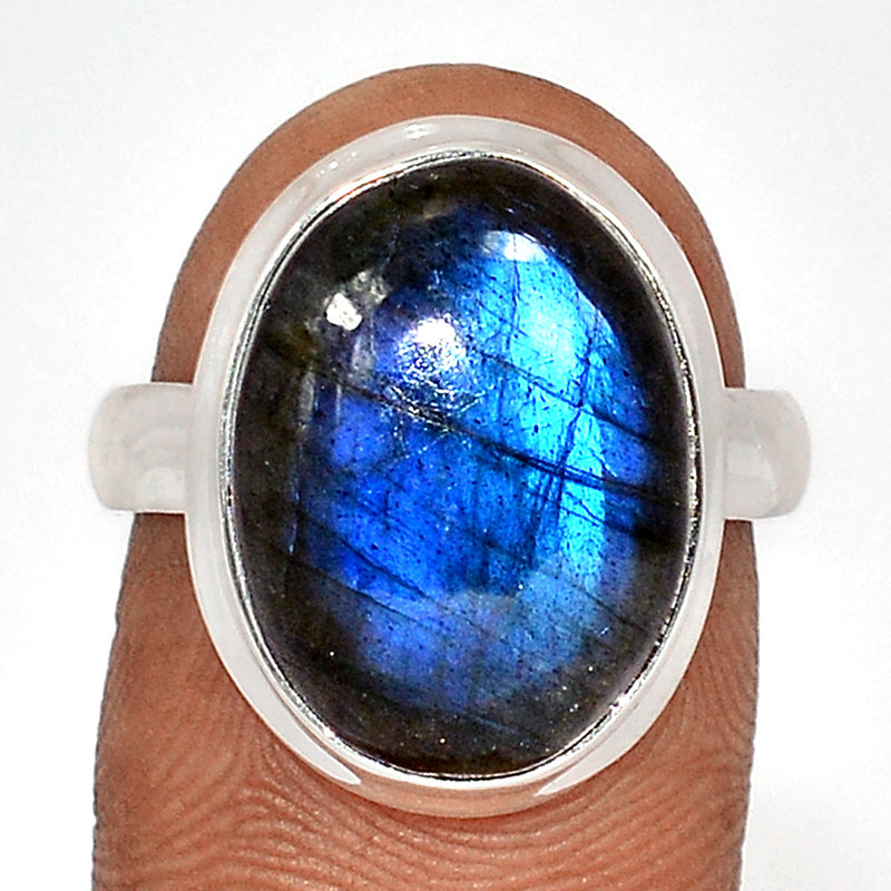 Blue Fire Labradorite Ring - BFLR1858