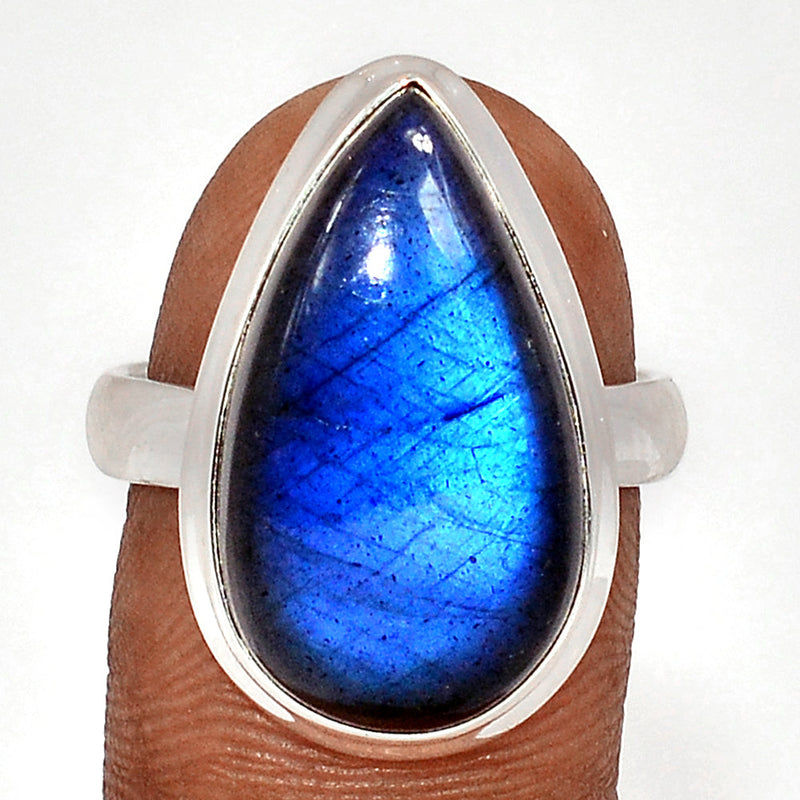 Blue Fire Labradorite Ring - BFLR1865