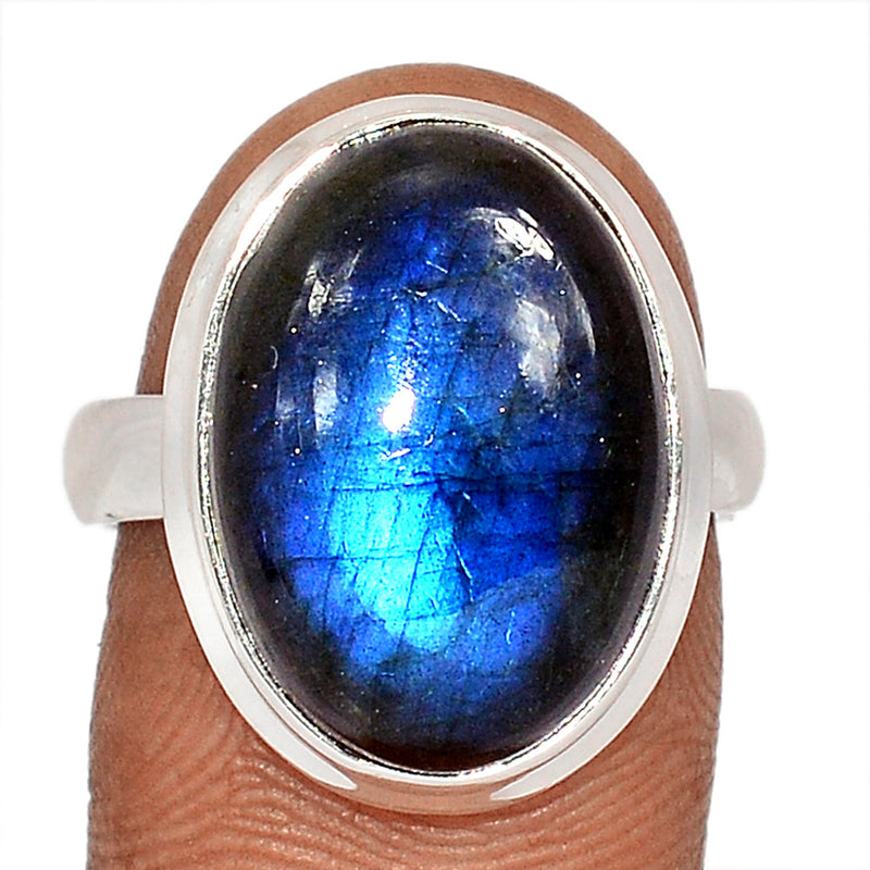 Blue Fire Labradorite Ring - BFLR1873