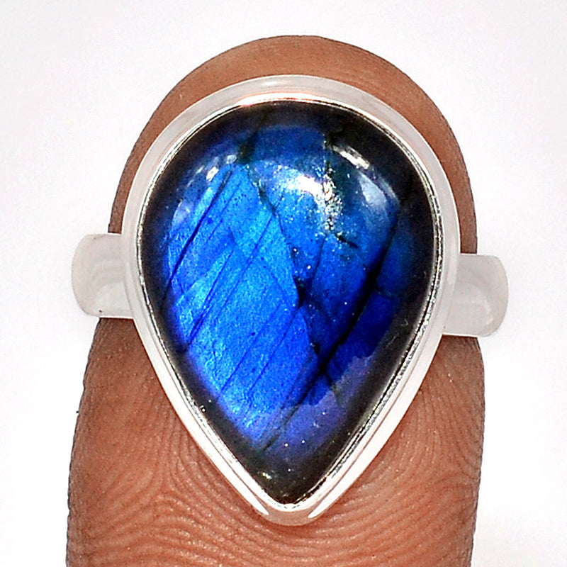 Blue Fire Labradorite Ring - BFLR1874