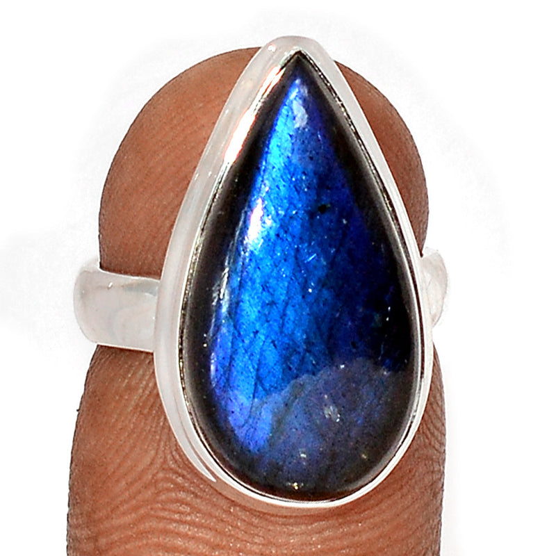 Blue Fire Labradorite Ring - BFLR1876