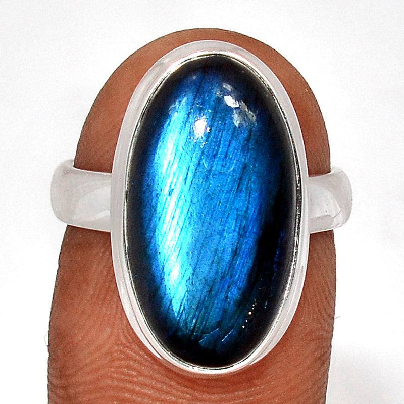 Blue Fire Labradorite Ring - BFLR1904