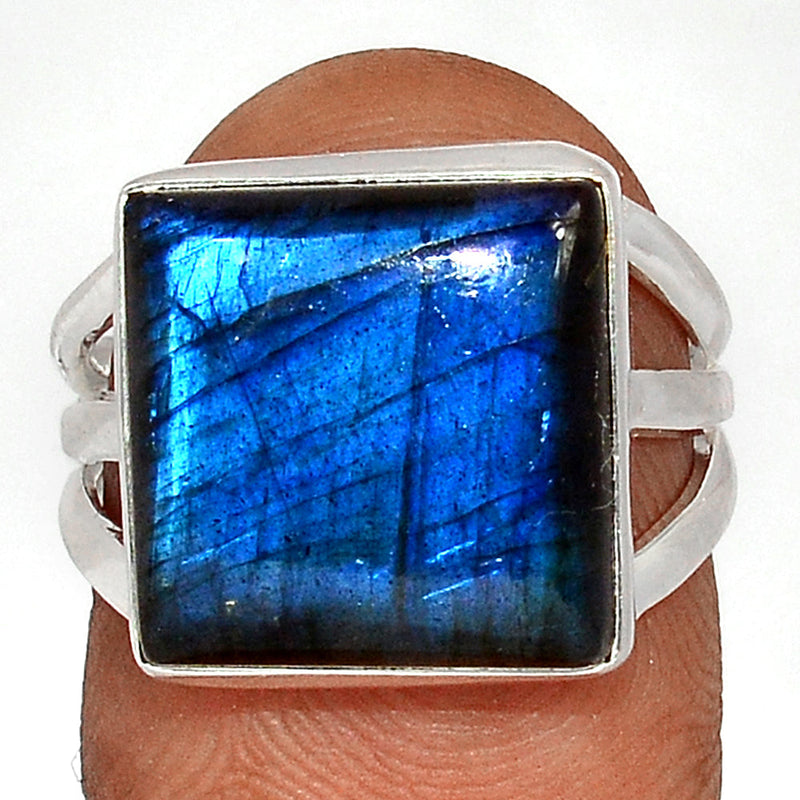 Blue Fire Labradorite Ring - BFLR1905