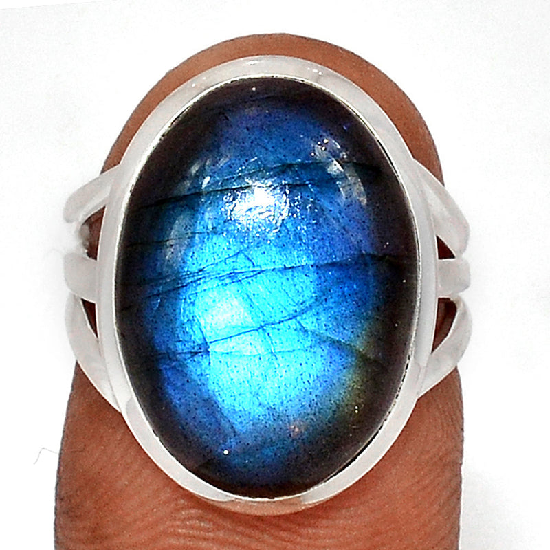 Blue Fire Labradorite Ring - BFLR1907