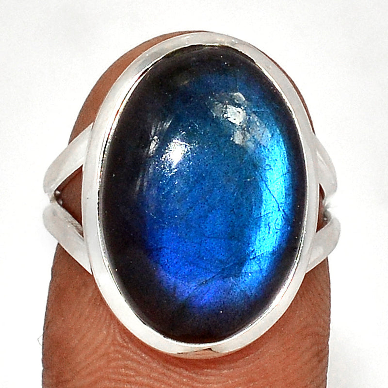 Blue Fire Labradorite Ring - BFLR1911