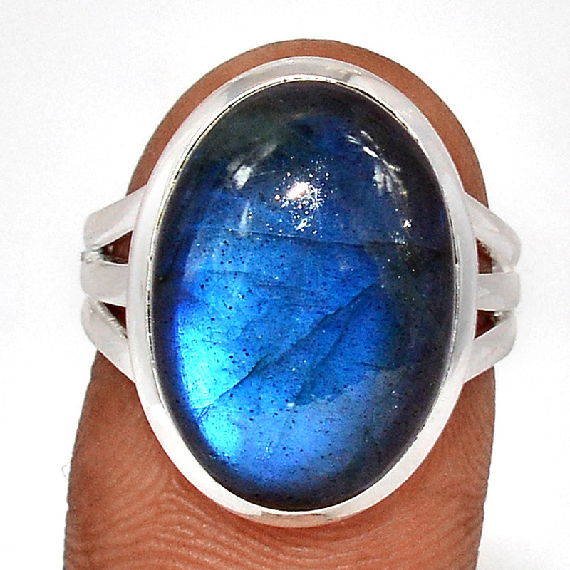 Blue Fire Labradorite Ring - BFLR1913